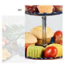 1Set Cake Stand 3 Layers Wedding Cake Plate Stand Dessert Fruits Vegetable