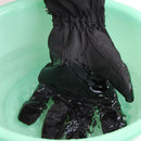 2pcs Winter Motorcycle Rider Protective Warm Gloves Waterproof Windproof