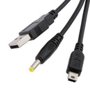 Carry Case Bag Pouch & 2in1 USB Charging Cable For SONY PSP 1000 2000 3000