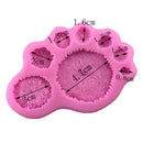 1pc  Flowers Shape Fondant Cake Silicone Mold Biscuits Pastry Mould BX