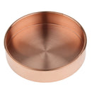 Storage Tray Multipurpose Copper Round Desk Metal Jewelry Organizers 10&14cm