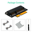 mSATA SSD to SATA 7+17 Pin Converter Card for Macbook Pro Retina 2012/iMac