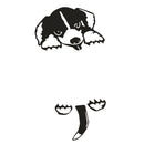 5x DIY Funny Cute Dog Switch Stickers Wall Stickers Home Bedroom Decoration