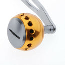 Aluminum Alloy Reel Handle for Baitcasting Drum Raft Reel Single Handle Golden