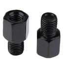 Wing Mirror Adapter RH 8mm - LH 10mm Bolt Rear View for Suzuki Motorcycle