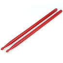1 Pair Drumsticks Nylon Drum Sticks Instruments Drum Accessories (Red)
