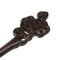 Traditional Carved Ebony Wooden Hair Pin Stick Vinatge Hair Chopsticks Black