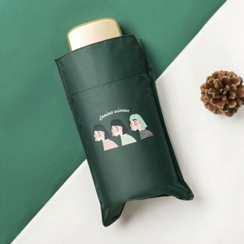 Practical Anti-Uv Lady Women Flouncing Princess Dome Parasol Sun/Rain Folda T8T6