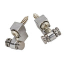 1 Set Of 2 Pieces Of Guitar Chrome ROLLER String Retainer Trees