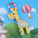 Cute Giraffe Hand Bells Baby Musical Shaking Toys Rattle Ring Infant Gift A