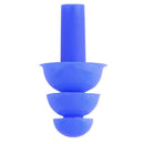 Hot Random Silicone Ear Plugs Anti Noise Hearing Protection Earplugs 1Pair + Box