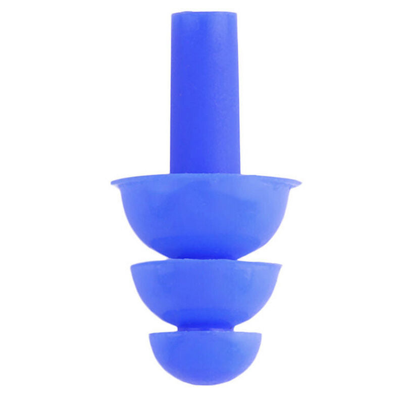 Hot Random Silicone Ear Plugs Anti Noise Hearing Protection Earplugs 1Pair + Box