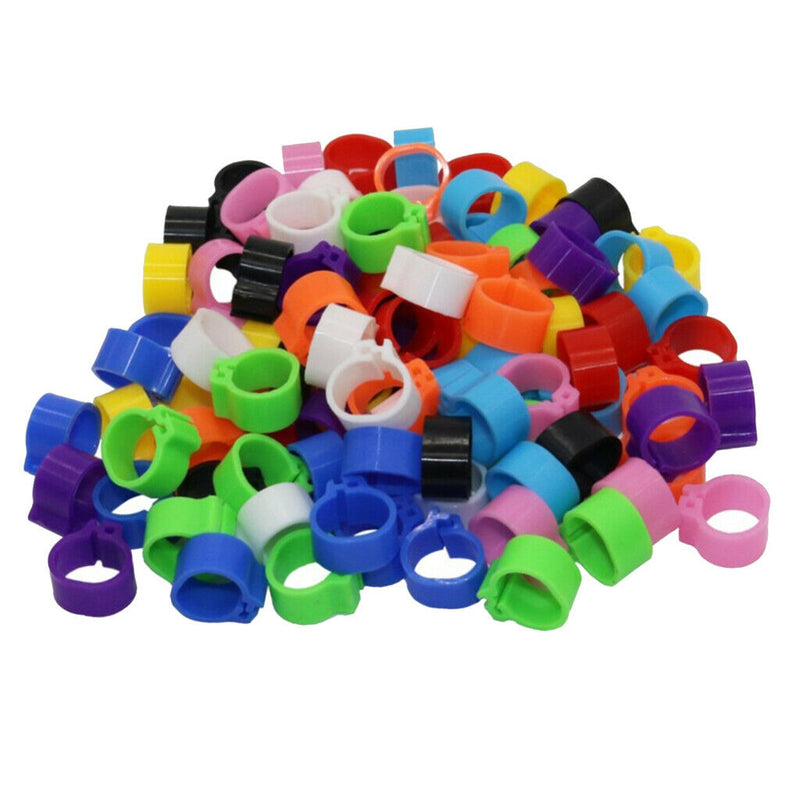 100pcs personal racing pigeon ring for leg bands  Multi-color