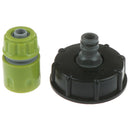 Garden Water Ball Valve for IBC Container S60X6 Adapter Plant Water Tap Ca OZ