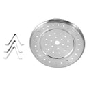 Round Stainless Steel Food Cooking Steamer Rack Cookware 8 Inch Dia