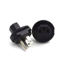 Wa-0181 Usa Power Adapter Us 3 Pin Male Plug Iec 320 C13 Socket Female Powe