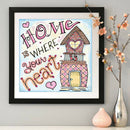 5D DIY Full Round Drill Diamond Drawing Home Cross Stitch Art Craft (QF335)