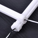 2pc 60CM White LED Car Daytime Running Driving Light Flexible LED DRL Strip Tube