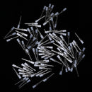 100Pcs Dental Polishing Polisher Prophy Cup Brush Brushes Nylon Latch Flat BDSE