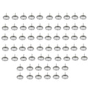 50pcs 20/22mm Crystal Upholstery Nails Tacks Studs Pins for Sofa Wall Decor