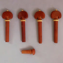 1 Sets Of Fine Rosewood 4/4 Violin Parts,Violin Accessories O8J3