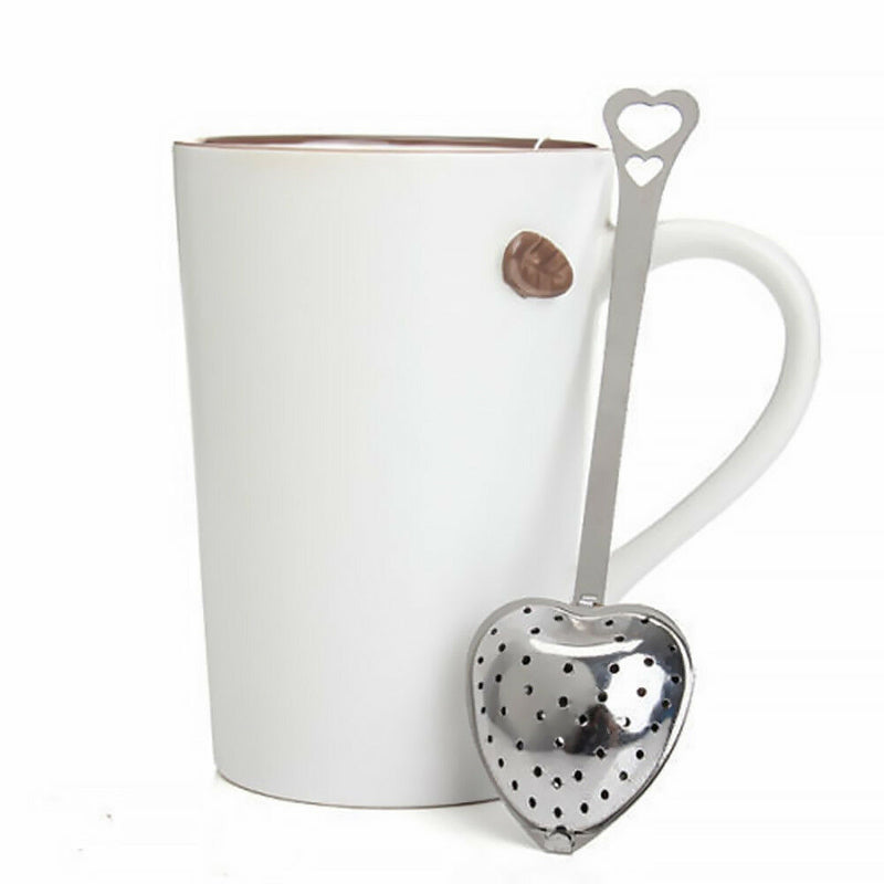 1*Stainless Steel Loose Tea Infuser Leaf Strainer Filter Diffuser Herbal Spice