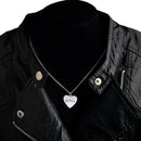 Love Heart Pendant Witch Letter Halloween Necklace Women Party Jewelry Gift