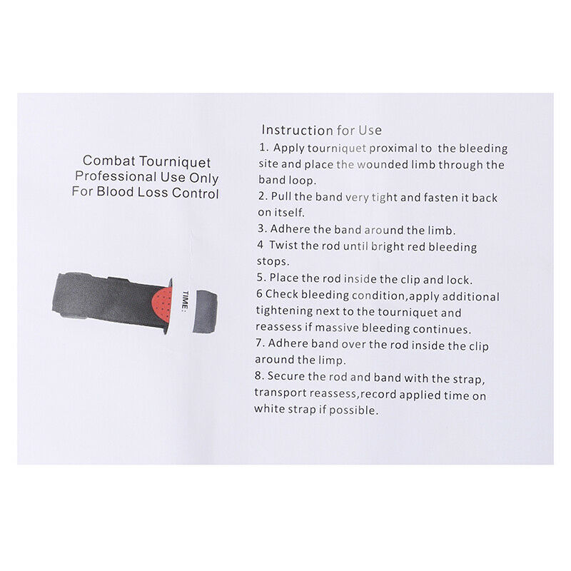 Portable First Aid Quick Release Buckle Medical Emergency Tourniquet Strap FT