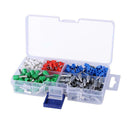 400pcs Wire Copper Crimp Connector Insulated Cord End Terminal 22-10AWG Kit