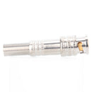 10PCS BNC Q9 Male Plug for RG59 Coaxial Cable CCTV Copper Solderless Connector U