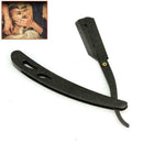 Barber Cut Throat Straight Salon Shaving Razor Shave Rasoirs + 10 Blades