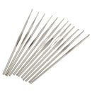 22pcs Mixed Aluminum Handle Crochet Hook Knitting Knit Needle Weave Yarn