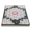 DIY Flower Special Shaped Diamond Painting 50 Pages A5 Sketchbook Notebook