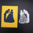 couple kiss metal cutting dies stencil scrapbook album paper embossing craft MO