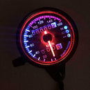 Universal 12V Motorcycle Speedometer Odometer with Neutral Gear Turn Signal Head