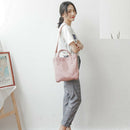 New Shopping Bag Canvas Ladies Shoulder Bag Green Shopping Bag Ladies Casua