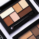 Sace Lady 6 Color Matte Shadow Palette Makeup Waterproof Eyeshadow Professi