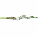 Women's Quartz Wrap Around Leather Bracelet Wrist Watch Light Green H5V4