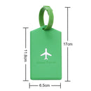 Luggage Tag Suitcase Label ID Address Holder Travel Accessories (Green) A