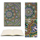 DIY Mandala Special Shaped Diamond Painting 50 Pages Sketchbook A5 Notebook