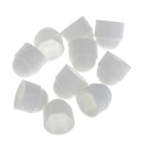10 Pcs Nut and Bolt Covers M6 10x13mm White Plastic Dome Bolt Nut Hex Hexagon