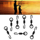 10X Spinner Swivels Ronnie Rigs Carp Fishing End Tackle Change Quick W8P8 Y D9K8