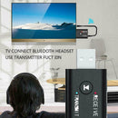 Bluetooth 5.0 Audio Transmitter Receiver USB Adapter For TV PC Car Speaker R9J9