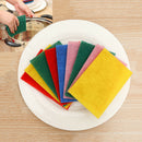 10Pcs Scouring pads cleaning cloth dish towel colorful home scour scrub- OZ
