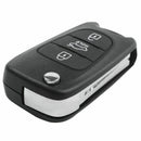 Replace Flip Key Shell fit for KIA Rondo Sportage Soul Rio Remote Case 3B B W4D6