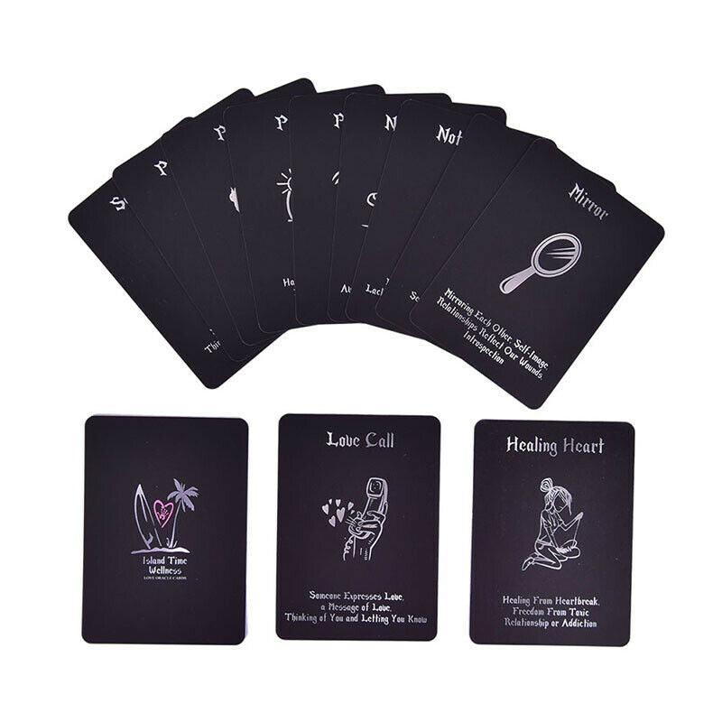 54 Island Time Wellness Love Oracle Cards Tarot Card Divination Board Game C Hn