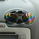 2 in 1 Car Glasses Clip Auto Sun Visor Air Vent Sunglasses Fastener HolderÃ‚Â  A