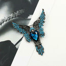Fashion Eagle Brooches Animal Rhinestone Clothes Lapel Pin Badges Jewelry A