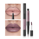 Pudaier Newest Design 2 In 1 Lip Liner Pencil Lip Gloss Beauty Make Up Last