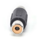 5pcs Female RCA Audio/Video AV Cable Cord Extension Adapter Connector Plug 3CAU